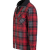Storvik Produkte Holzfäller-Fleeceweste Stanley Thermo rot schwarz 3XL