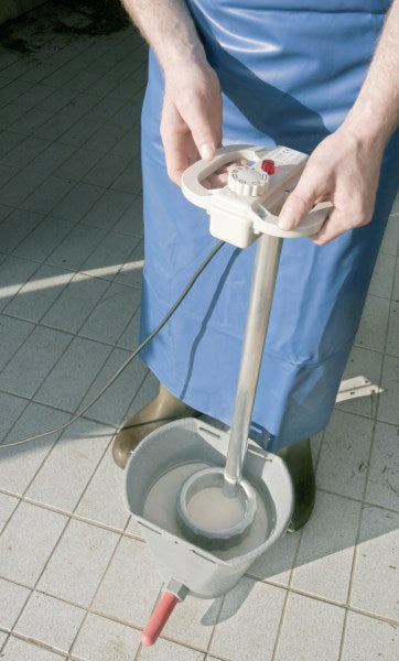 Kälbermilcherhitzer mit Thermostatbügelgriff