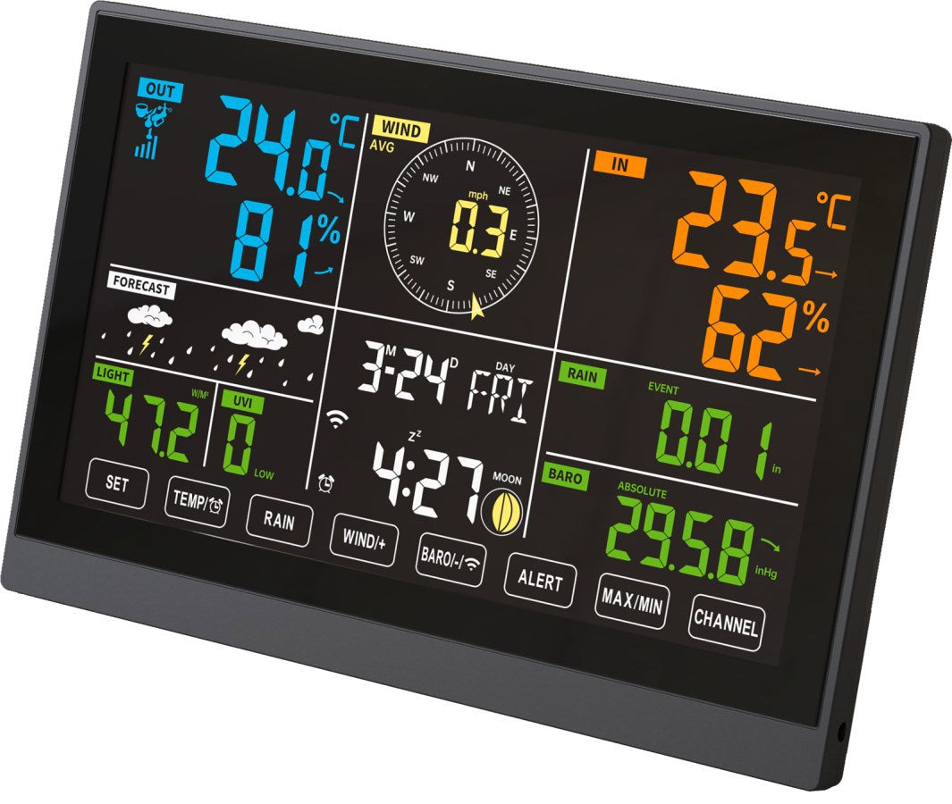 Digitale Wetterstation 7in1 smart