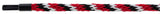 Halfterstrick Mustang Karabinerhaken rot-schwarz-weiß - afbeelding 3