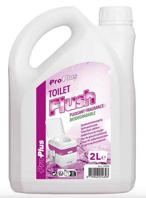 Toilettenflüssigkeit 2 Liter Spülwasserzusatz rosa