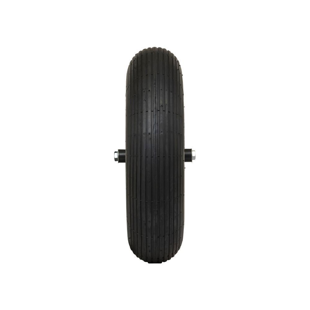 Produkte Rad 400x8 2-lagiger Reifen Kunststofffelge schwarz Achse 13cm mm