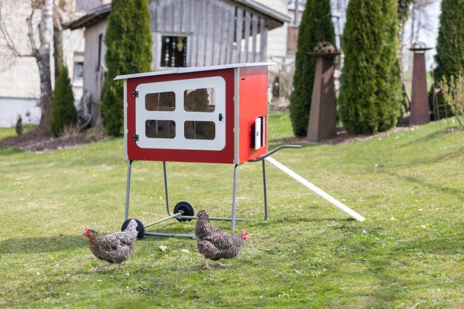 Mobilecoop Hühnerstall aus Holz
