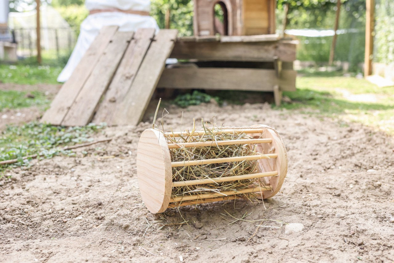 Kerbl Heuraufe 3 in 1 Stand-Rollenhängeraufe 25 x %c3%b815 cm