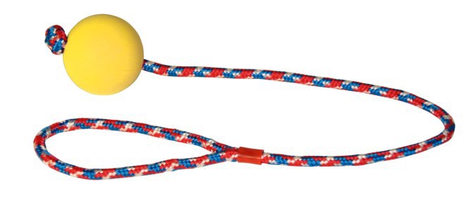 Schaumgummiball am Seil 60cm