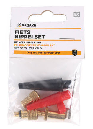 Fahrrad Nipper Set 6 Sprung