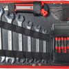 Connex Werkzeugkoffer 100-teiliger Aluminiumkoffer