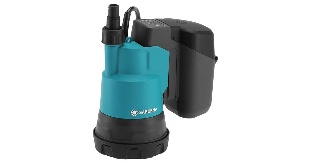 Gardena Akku-Tauchpumpe 20002 klar 18V P4A Set