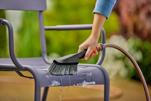 Gardena Clean System Handbrush s weich, mit Schlauchverbindung