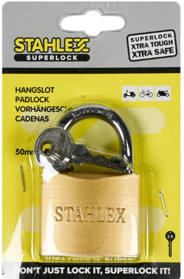 Produkte Vorhängeschloss Superlock 50 mm plus 3 Schlüssel