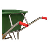 MM-Produkte Schubkarre 160 Liter polybeschichtete Basis GED 2 NML Rad - afbeelding 3