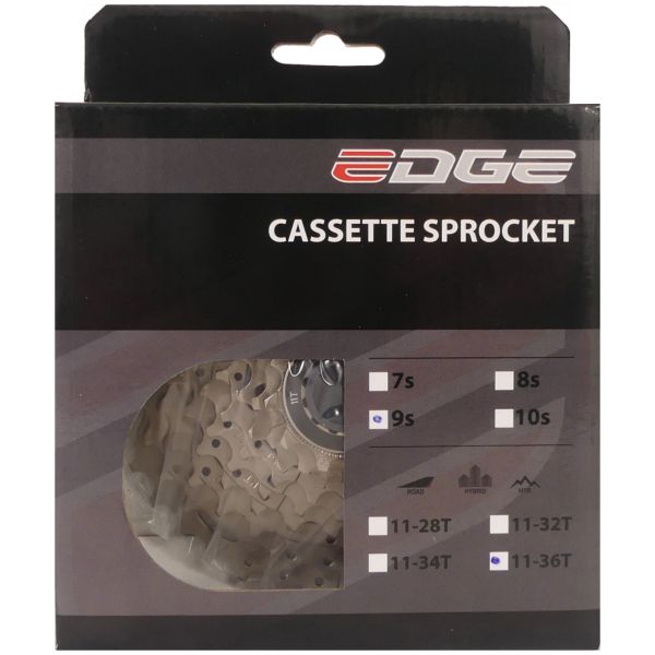 Kantenkassette 9 Speed ​​CS-M5009 11-36T Silber