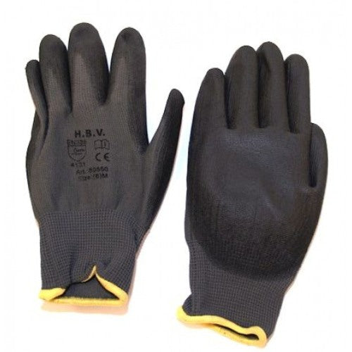Cycplus -Zyklus 7292562 Montagehandschuhe mittelgroße 8 Kantegelbgelb