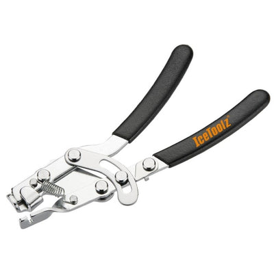 IceToolz Spannzange für Bremskabel 20,5 cm silber schwarz