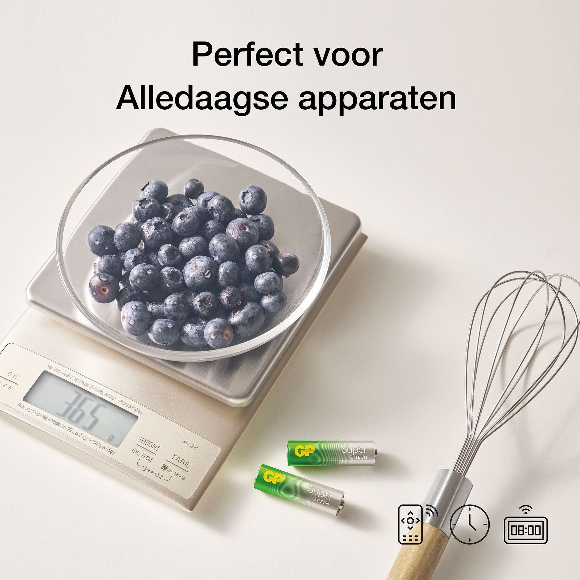 GP Super-Alkalibatterien AAA 4PK