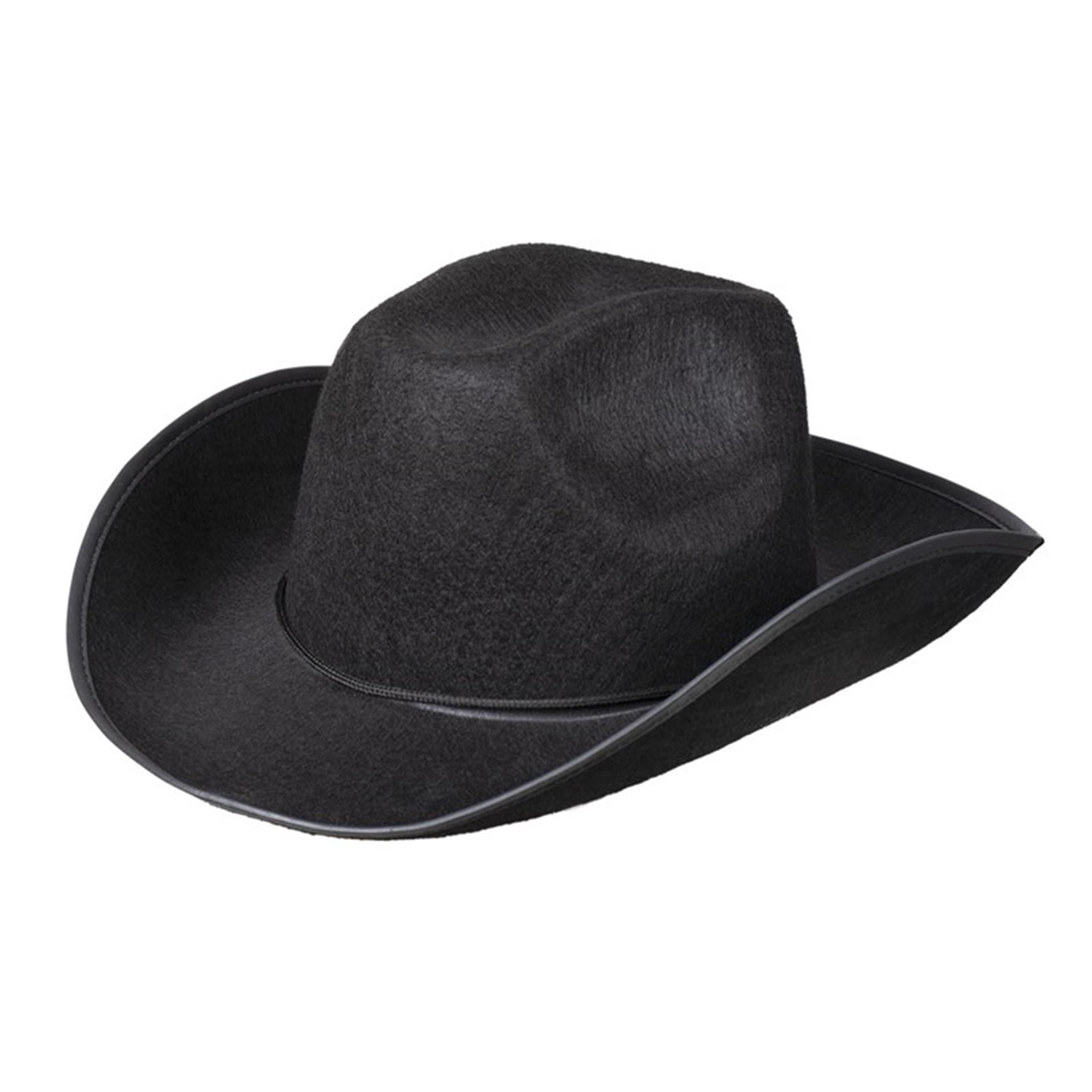 Boland Cowboyhut Rodeo Filz schwarz