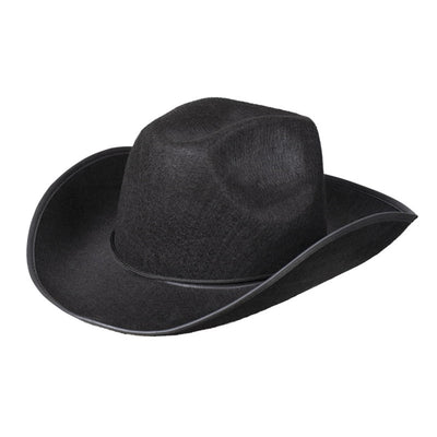 Boland Cowboyhut Rodeo Filz schwarz
