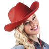 Boland Cowboyhut Rodeo Filz rot