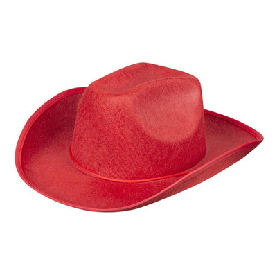 Boland Cowboyhut Rodeo Filz rot