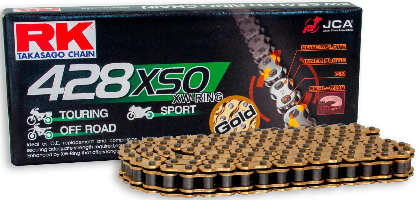 RK -Ketten 428 XSO 146 C Gold Open
