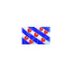 Friesland-Flagge 90x150cm 75d Polyester