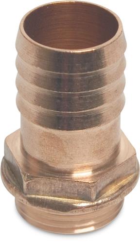 Schlauchtülle Messing 1 x25mm