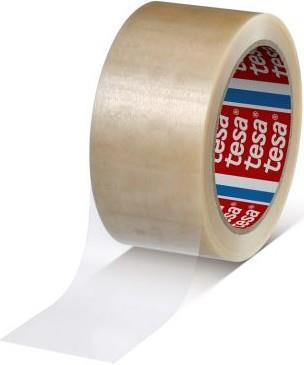 Tesa-Kistenband, 50 mm x 66 m, transparente PVC-Folie