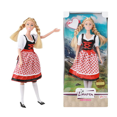 Toi-Toys Toi-Spielzeug Lauren Teen Doll Dirndl