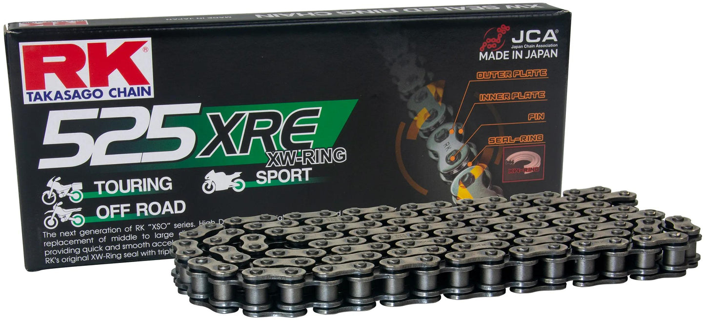 Rk-Ketten 525 xre 116 n grau offen