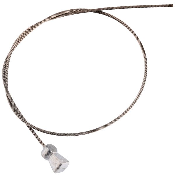 ELDEDES Edelstahl Indoor -Kabel Ø1,5 mm l = 400 mm (20 Stücke in der Beutel)