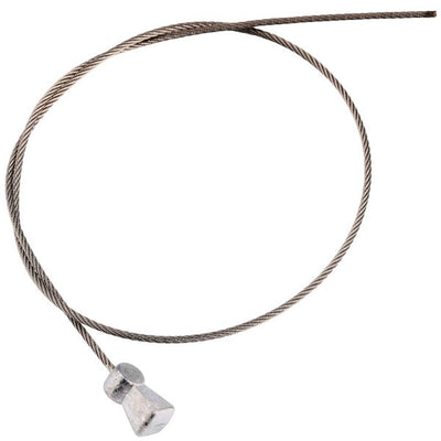 ELDEDES Edelstahl Indoor -Kabel Ø1,5 mm l = 400 mm (20 Stücke in der Beutel)