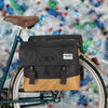 UrbanProof Urban Proof doppelte Fahrradtasche schwarz gelb 40L