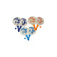 Gerkimex Beachball-Set natur 24,5x39 cm