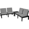 Pro Garden Gartenset Molok 5-teilig grau
