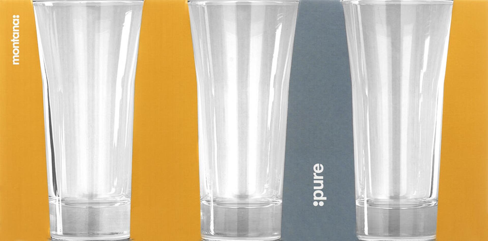 Montana Pure Trinkglas 3er-Set 290 ml