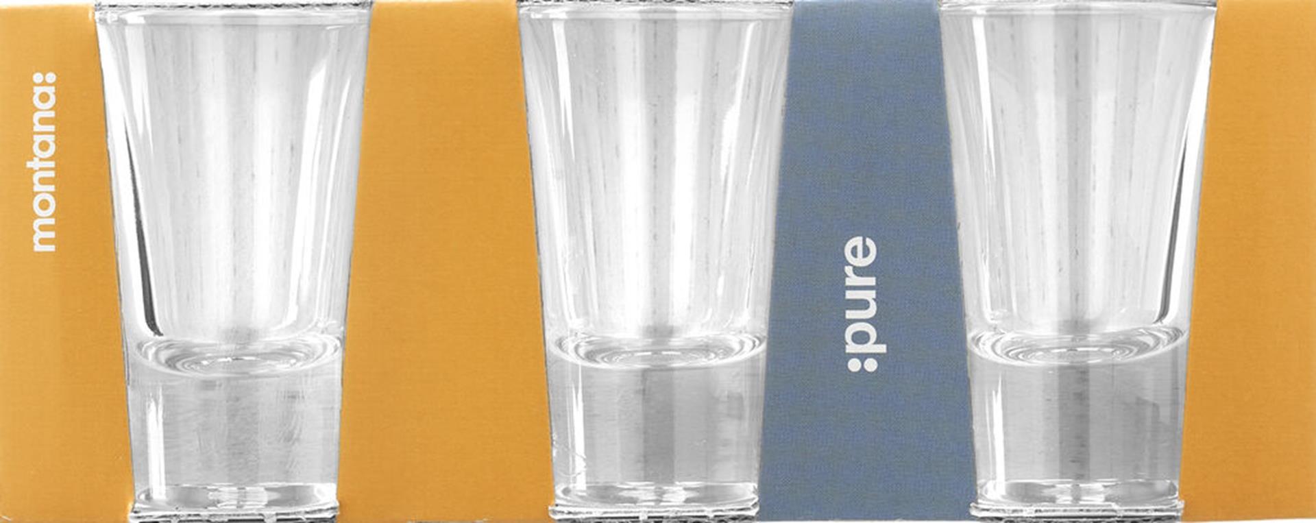Montana Pure Schnapsglas 3-teilig 40ml