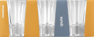 Montana Pure Schnapsglas 3-teilig 40ml