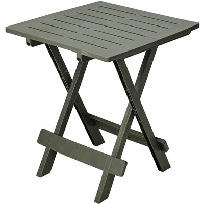 Pro Garden Campingtisch 50x43x43 salbeigrüner Kunststoff