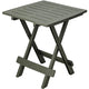 Pro Garden Campingtisch 50x43x43 salbeigrüner Kunststoff