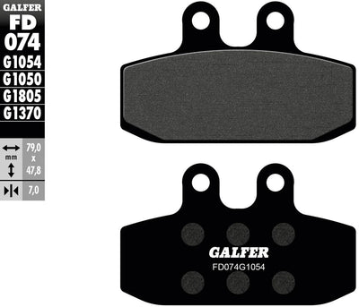 Galfer Bremsbeläge fd074 Bremsbelag fd074 g1054 organisch