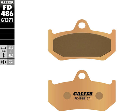 Galfer Bremsbeläge fd486 Bremsbeläge Sinter fd486 g1371
