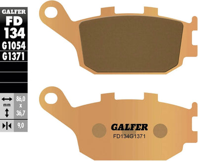 Galfer Bremsbeläge fd134 Bremsbelag fd134 g1371 Sintermetall