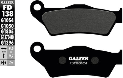Galfer Bremsbeläge fd138 Bremsbelag fd138 g1054 organisch