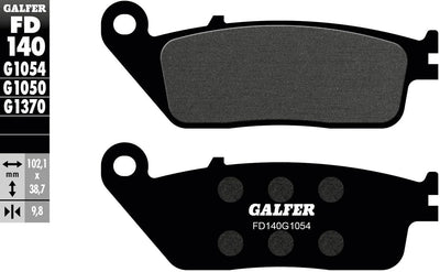 Galfer Bremsbeläge fd140 Bremsbelag fd140 g1054 organisch