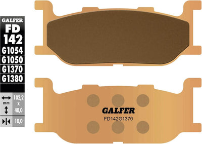 Galfer Bremsbeläge fd142 Bremsbelag fd142 g1370 Sintermetall