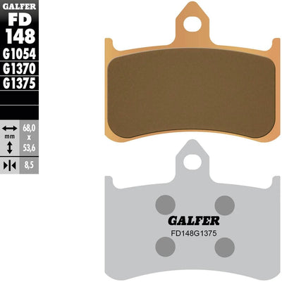 Galfer Bremsbeläge fd148 Bremsbelag fd148 g1375 Sintermetall