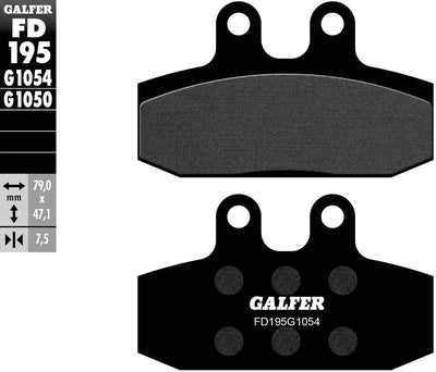 Galfer Bremsbeläge FD195 Bremsbelag FD195 G1054 Bio-Standard