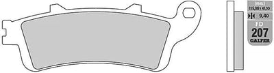 Galfer Bremsbeläge fd207 Bremsbelag fd207 g1370 Sint. Metallstraße