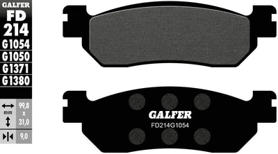 Galfer Bremsbeläge fd214 Bremsbelag fd214 g1054 organischer Standard
