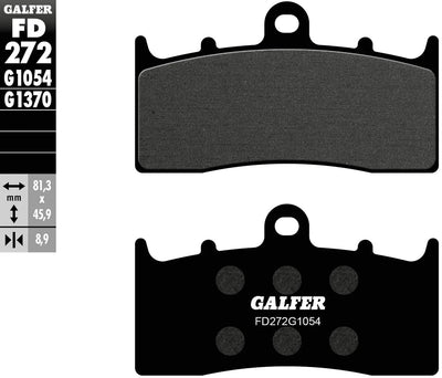 Galfer Bremsbeläge FD272 Bremsbelag FD272 G1054 Bio-Standard